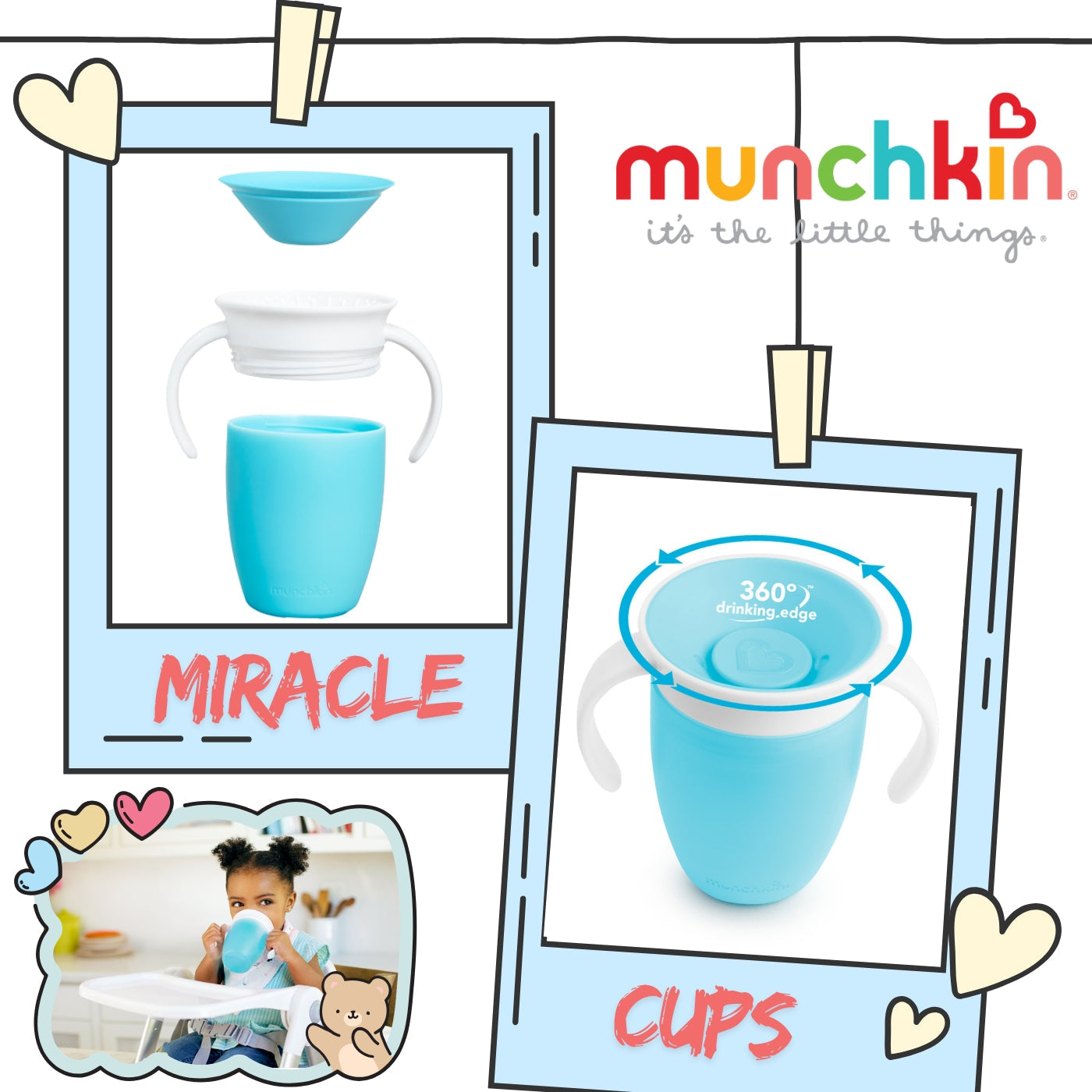 Discover the Ultimate in Toddler Cups by Munchkin