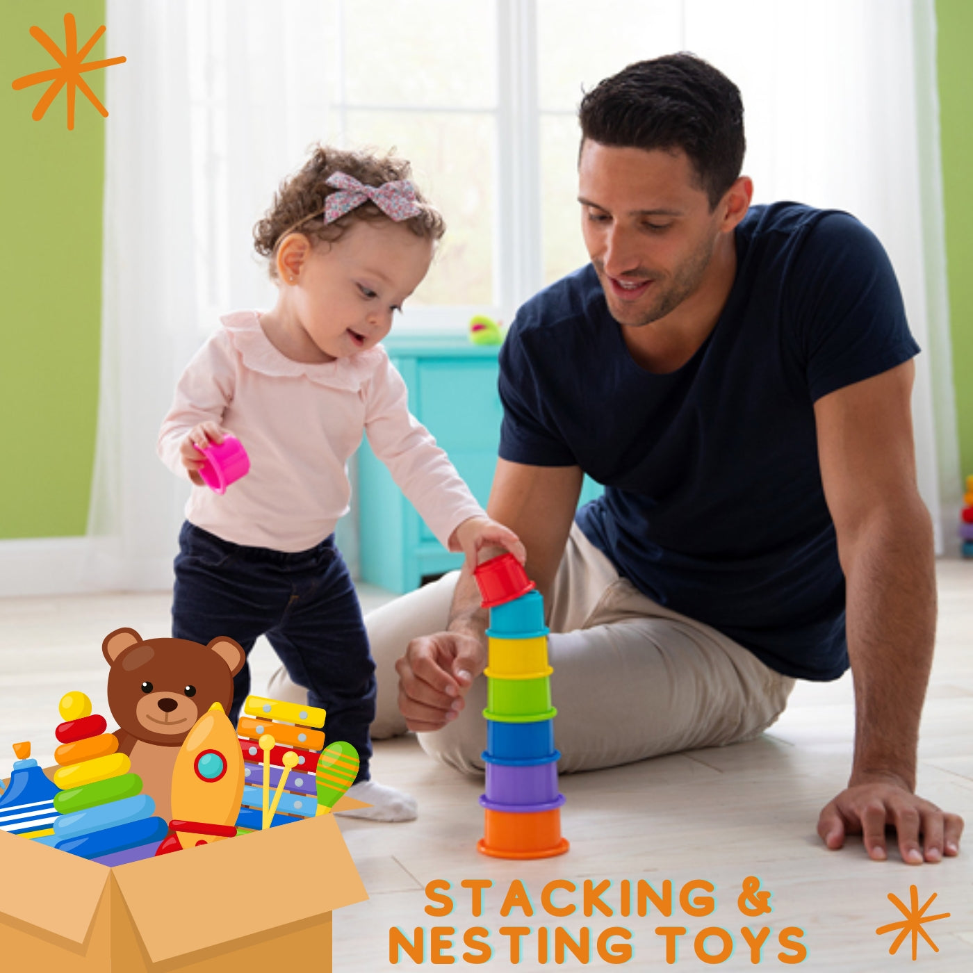 The Benefits of Stacking and Nesting Toys in Child Development