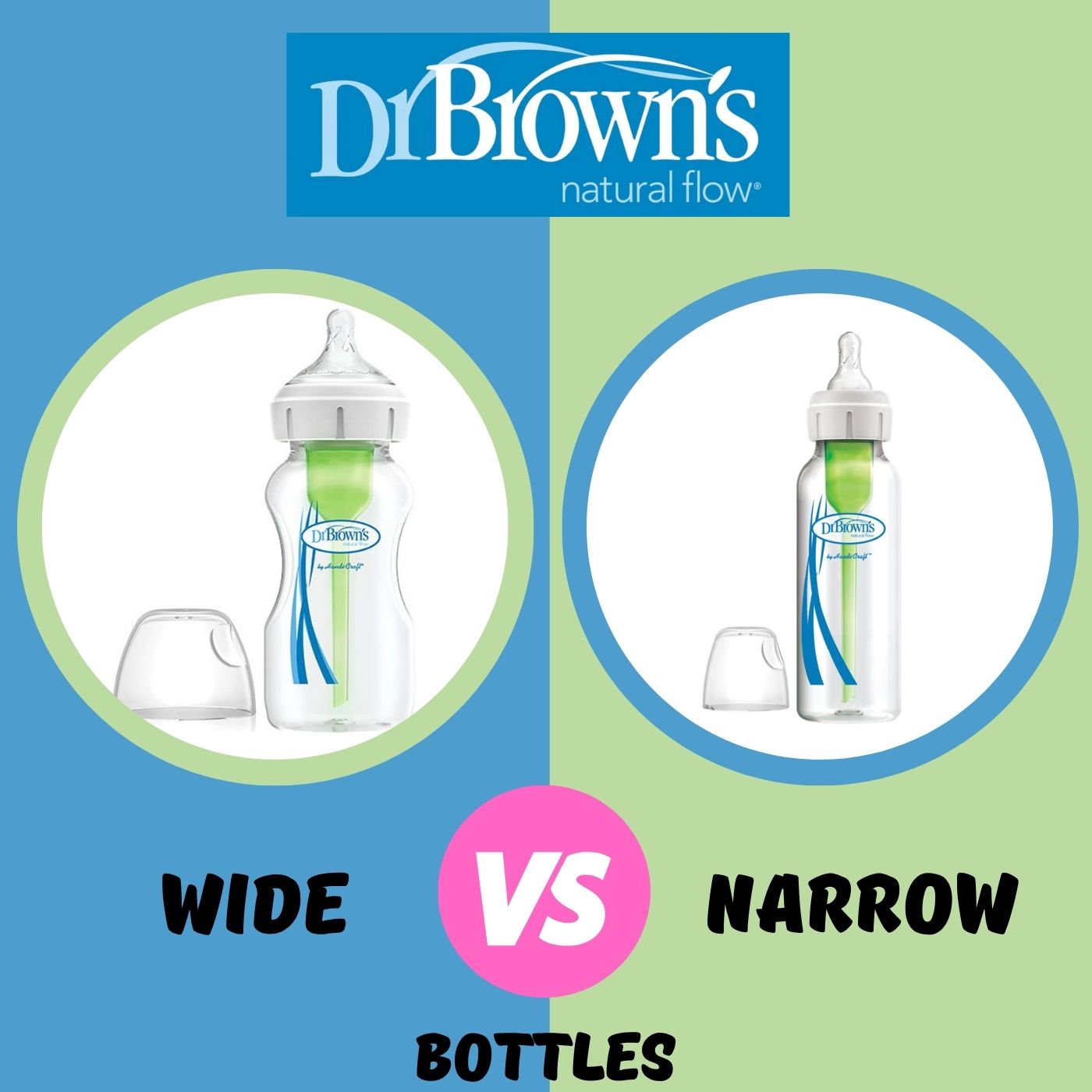 Dr. Brown's Anti-Colic Bottles: Choosing between Wide and Narrow Neck Bottles