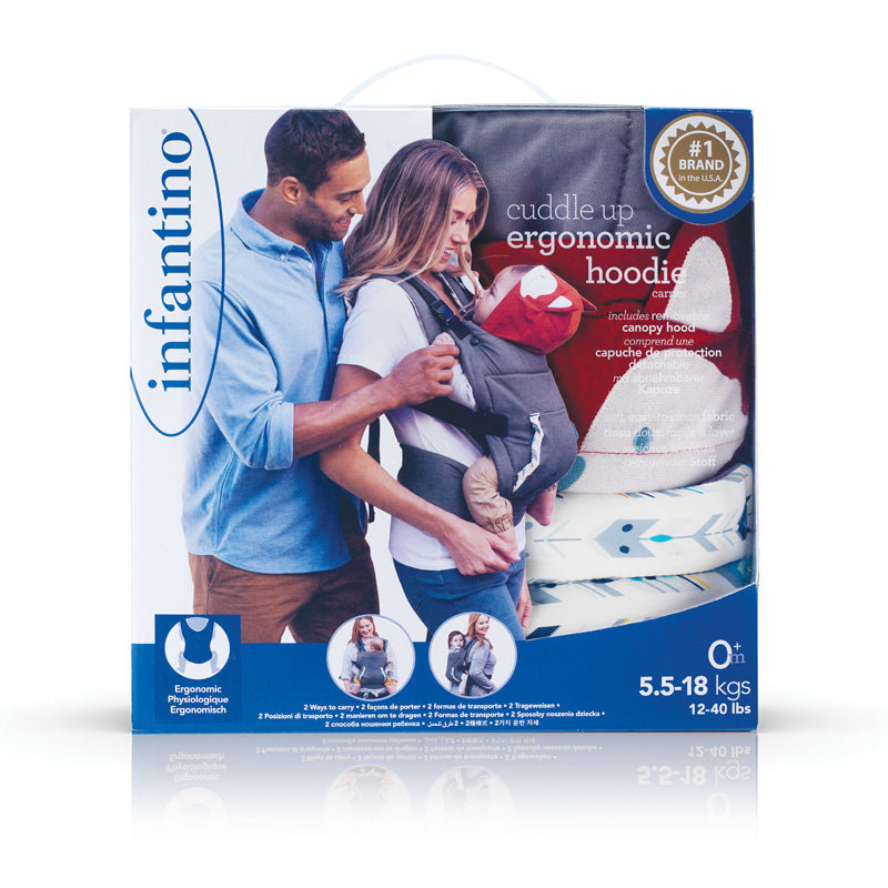 Infantino Cuddle Up Ergonomic Hoodie Carrier