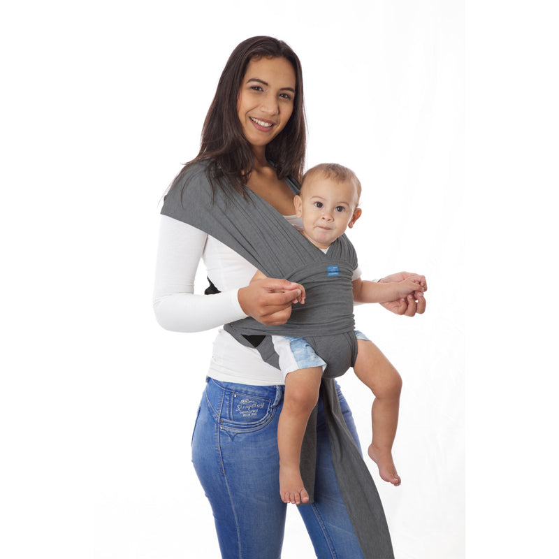 Damaged Packaging Dreamgenii SnuggleRoo Baby Carrier Charcoal Grey