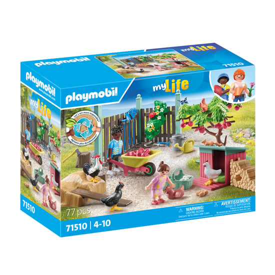Playmobil My Life: Chicken Farm Garden at Baby City's Shop