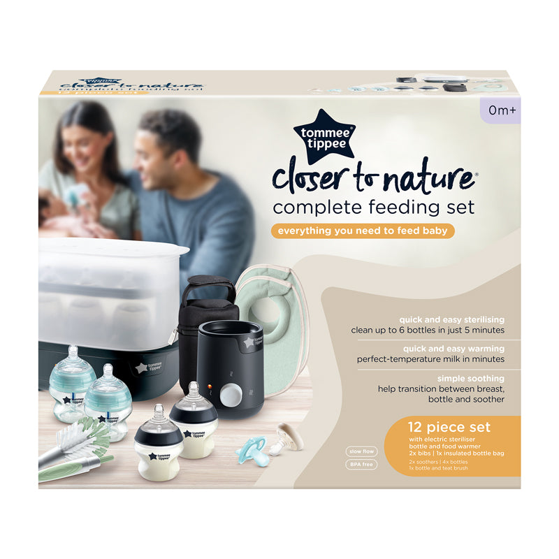 Tommee Tippee Complete Feeding Kit Black at Baby City's Shop