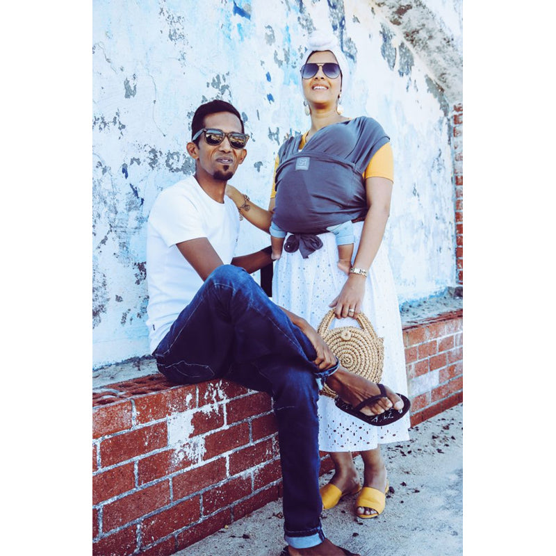 Dreamgenii SnuggleRoo Baby Carrier Charcoal Grey