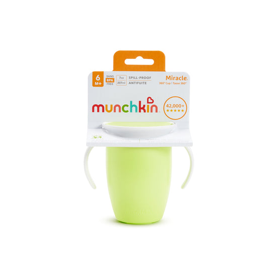 Munchkin Miracle Trainer Cup 7Oz - Green l Available at Baby City
