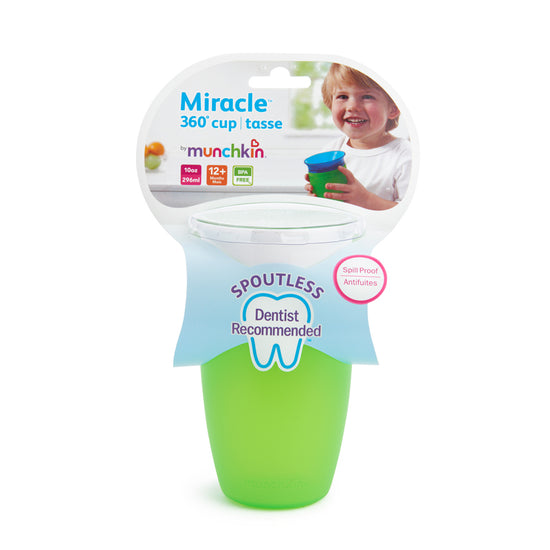 Munchkin Miracle Sippy Cup 10Oz - Green l Available at Baby City