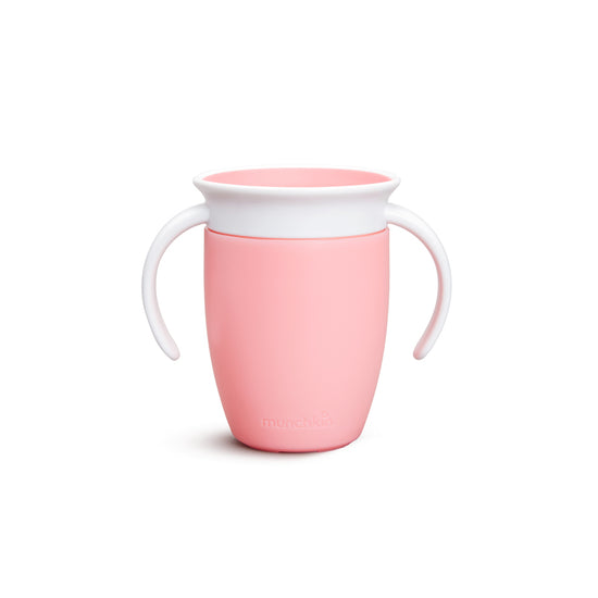 Munchkin Miracle Trainer Cup 7Oz - Pink l Baby City UK Retailer