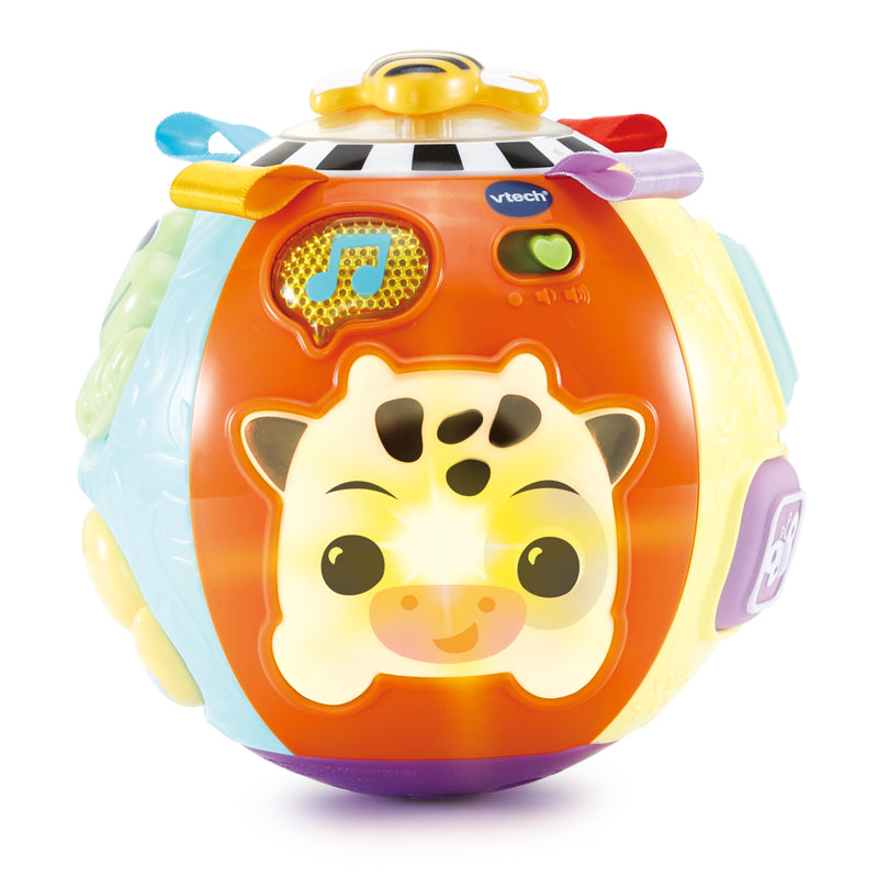 VTech Baby Animal Discoveries Ball - Interaktives Lernspielzeug Ab 3 Monaten