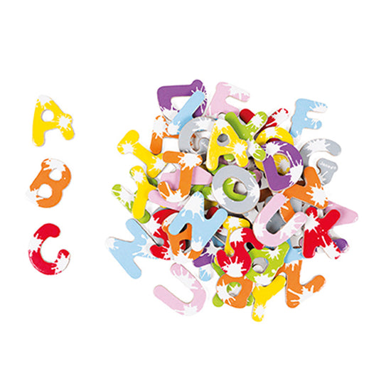 Janod Set Of 52 Splash Magnetic Letters l To Buy at Baby City