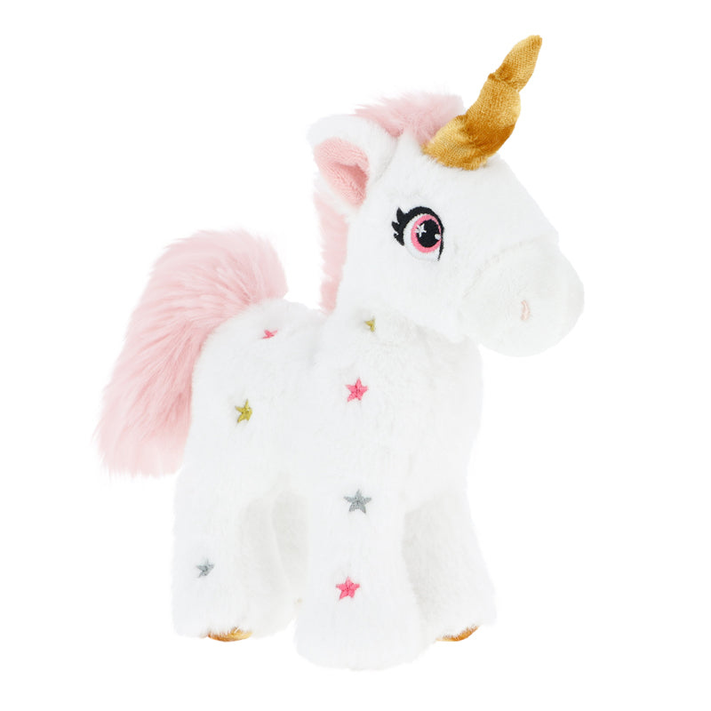 Keel Toys Keeleco Pink Standing Unicorn 16cm 2 Asst l To Buy at Baby City