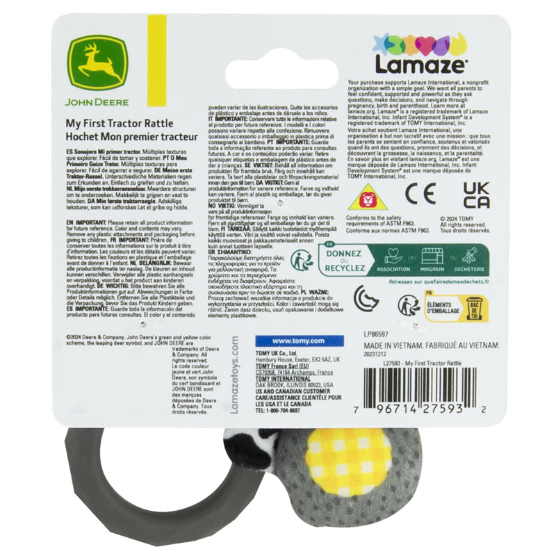 Lamaze John Deere My First Tractor Rattle l To Buy at Baby City