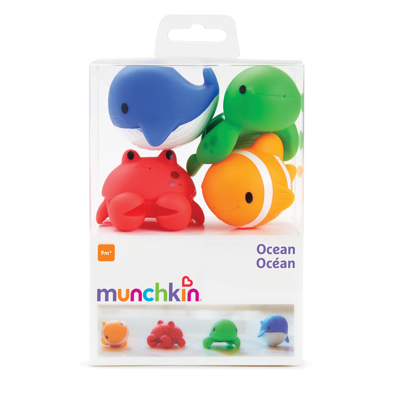 Munchkin Ocean Squirters 4Pk l Baby City UK Retailer