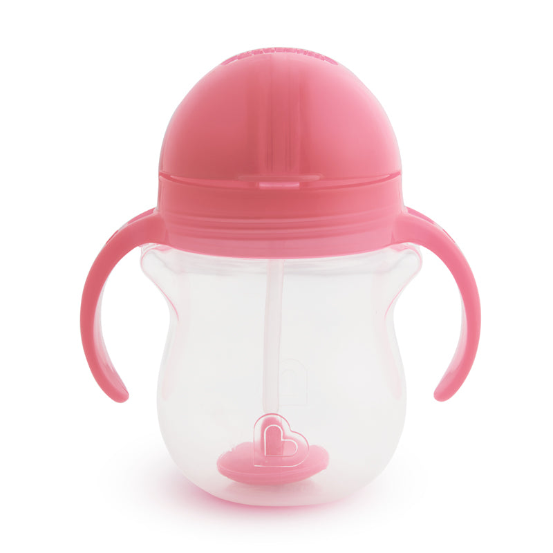 Munchkin Click Lock Tip & Sip Cup 7Oz - Pink l To Buy at Baby City