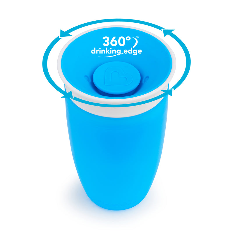 Munchkin Miracle Sippy Cup 10Oz - Blue l To Buy at Baby City