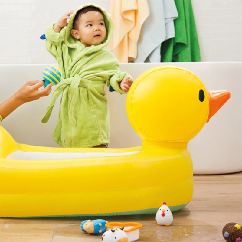 Munchkin Inflatable Duck Tub l Baby City UK Retailer