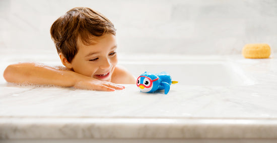 Munchkin Wind Up Swimming Penguin l To Buy at Baby City