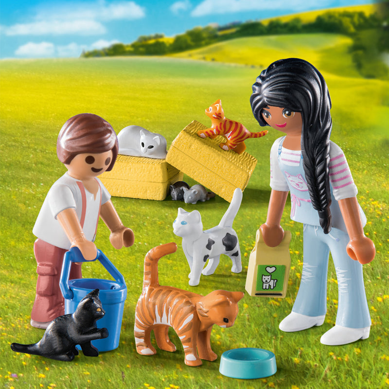 Playmobil Country Cat Family l To Buy at Baby City