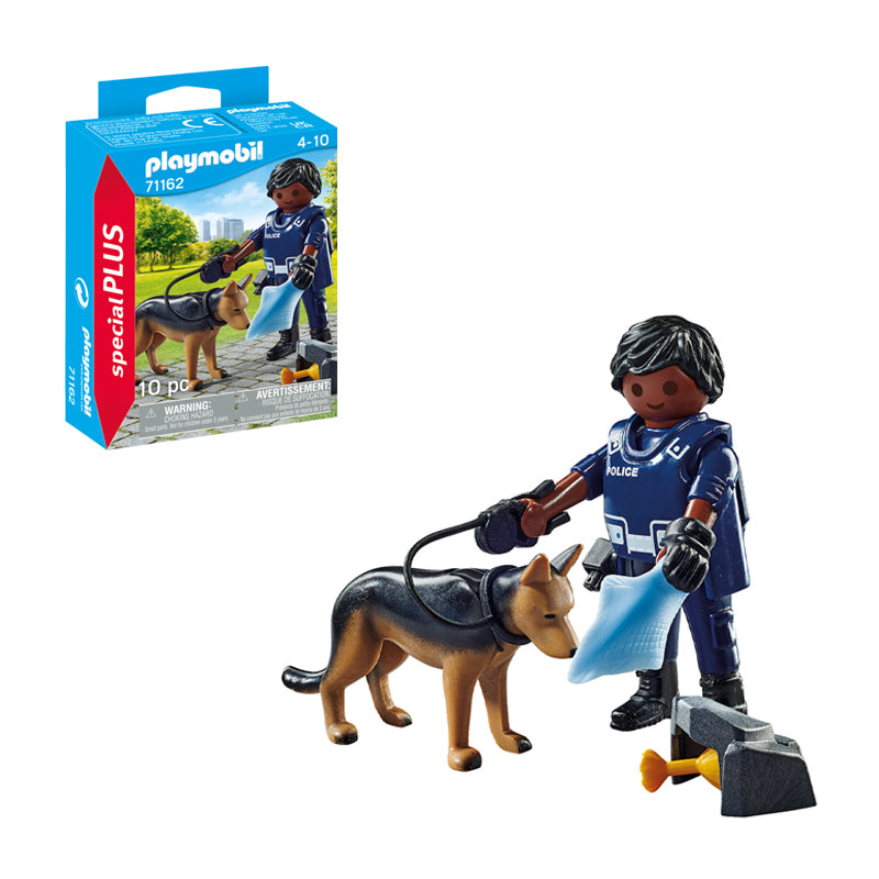 Playmobil Special Plus Policeman With Dog l Baby City UK Stockist