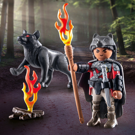 Playmobil Special Plus: Warrior With Wolf l To Buy at Baby City