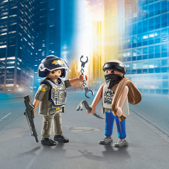Playmobil Tactical Police With Thief Duopack l To Buy at Baby City