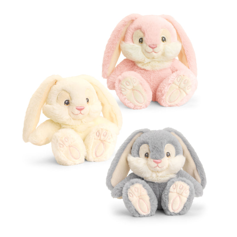 Keel Toys Keeleco Patchfoot Rabbits 15cm 3 Asst at Baby City
