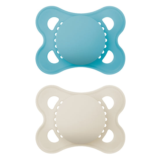 MAM Original Soother Blue 2-6m 2Pk at Baby City