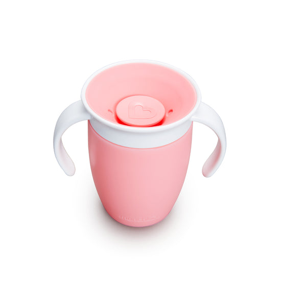 Munchkin Miracle Trainer Cup 7Oz - Pink at Baby City