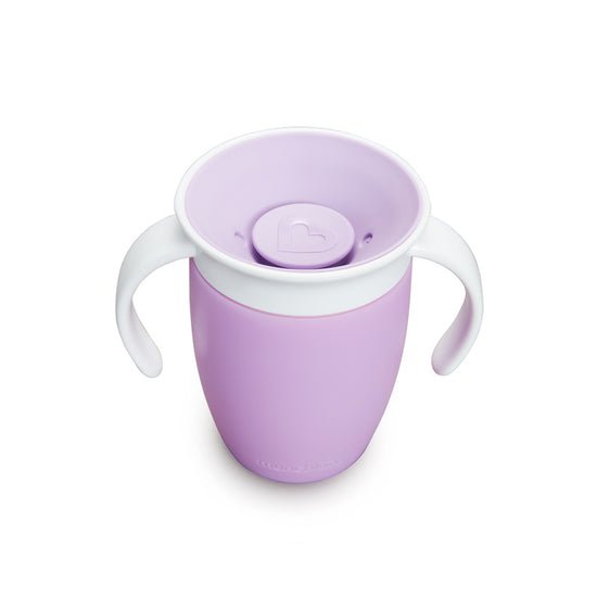 Munchkin Miracle Trainer Cup 7Oz - Purple at Baby City