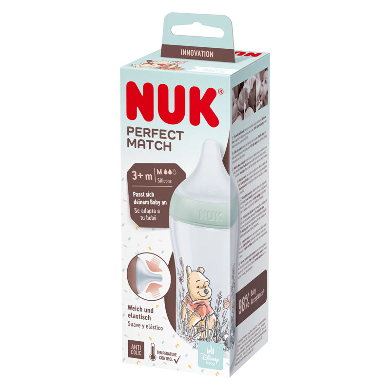NUK Perfect Match Temperature Control 260ml Winnie the Pooh