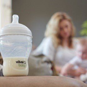 Vital Baby NURTURE Breast Like Feeding Bottle 240ml 2Pk