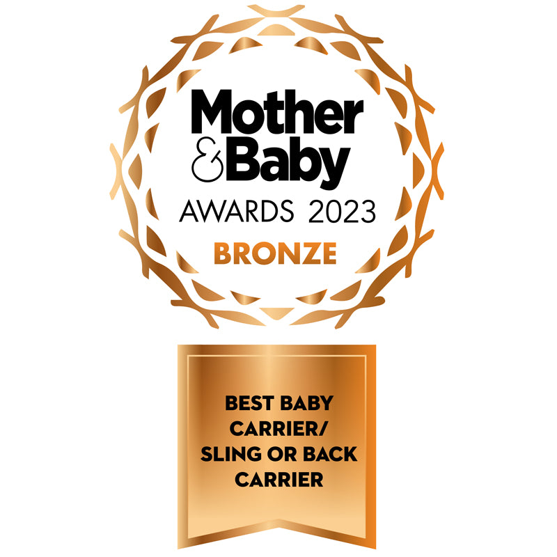 Dreamgenii SnuggleRoo Baby Carrier Light Grey