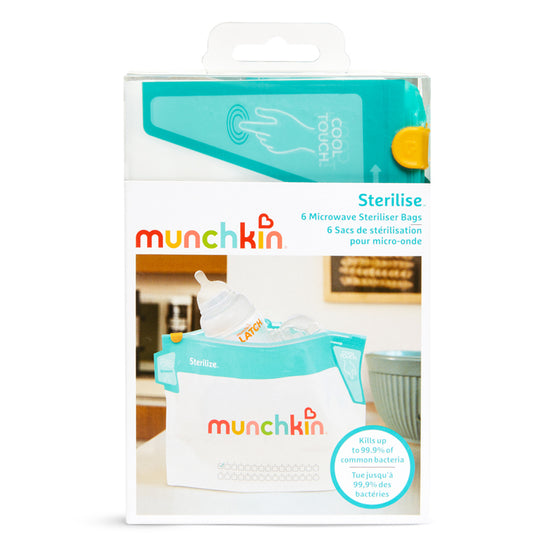 Shop Baby City's Munchkin Microwave Steriliser Bags 6Pk