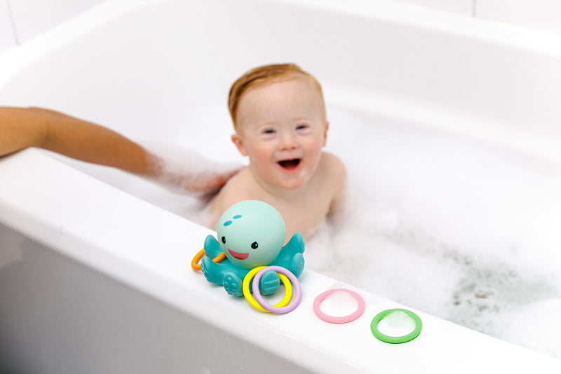 Baby City Stockist of Infantino Light Up Octopus Ring Catcher