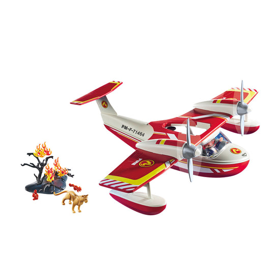 Playmobil Action Heroes: Firefighting Seaplane With Extinguishing Function at Baby City