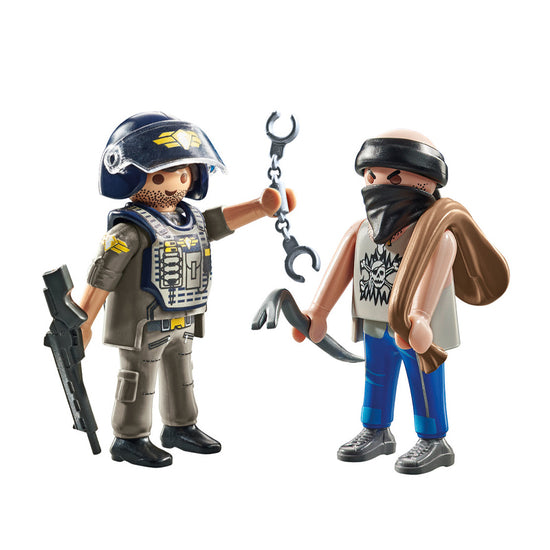 Playmobil Tactical Police With Thief Duopack at Baby City