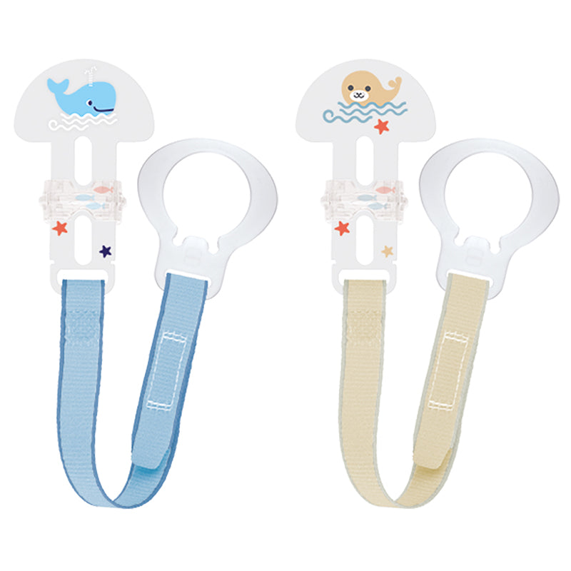 MAM Clip I Love Blue 2Pk