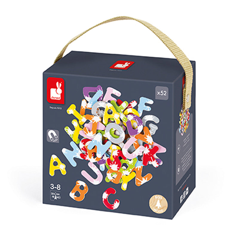 Janod Set Of 52 Splash Magnetic Letters at Baby City's Shop
