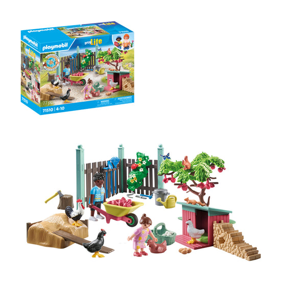 Playmobil My Life: Chicken Farm Garden l Baby City UK Retailer