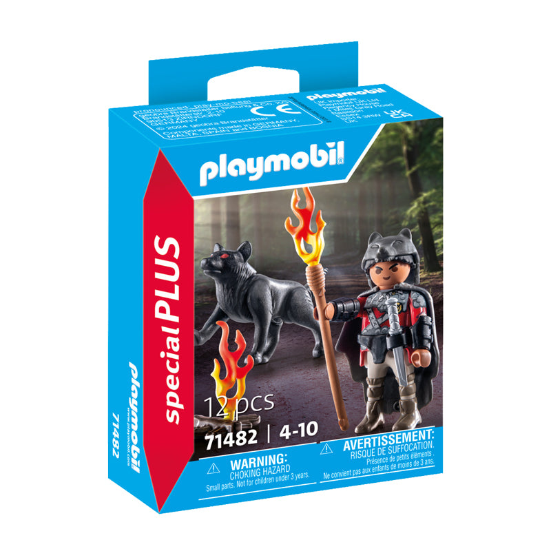 Playmobil Special Plus: Warrior With Wolf l Baby City UK Retailer