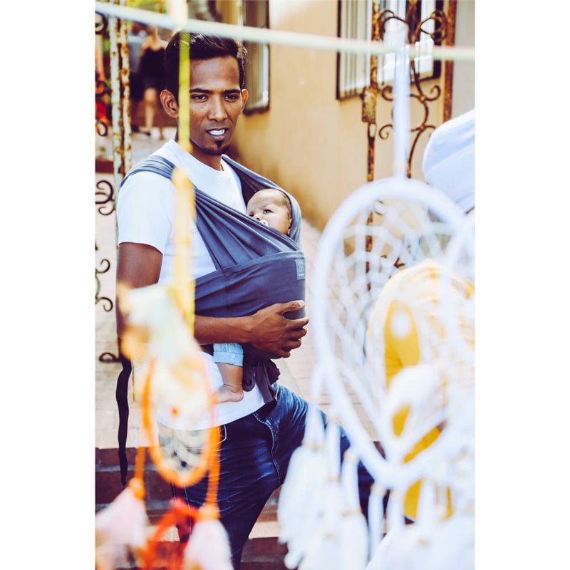 Dreamgenii SnuggleRoo Baby Carrier Charcoal Grey