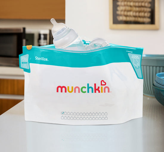 Munchkin Microwave Steriliser Bags 6Pk at Vendor Baby City