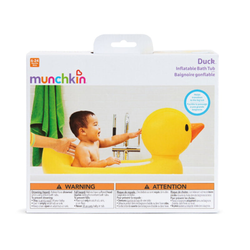 Munchkin Inflatable Duck Tub at The Baby City Store