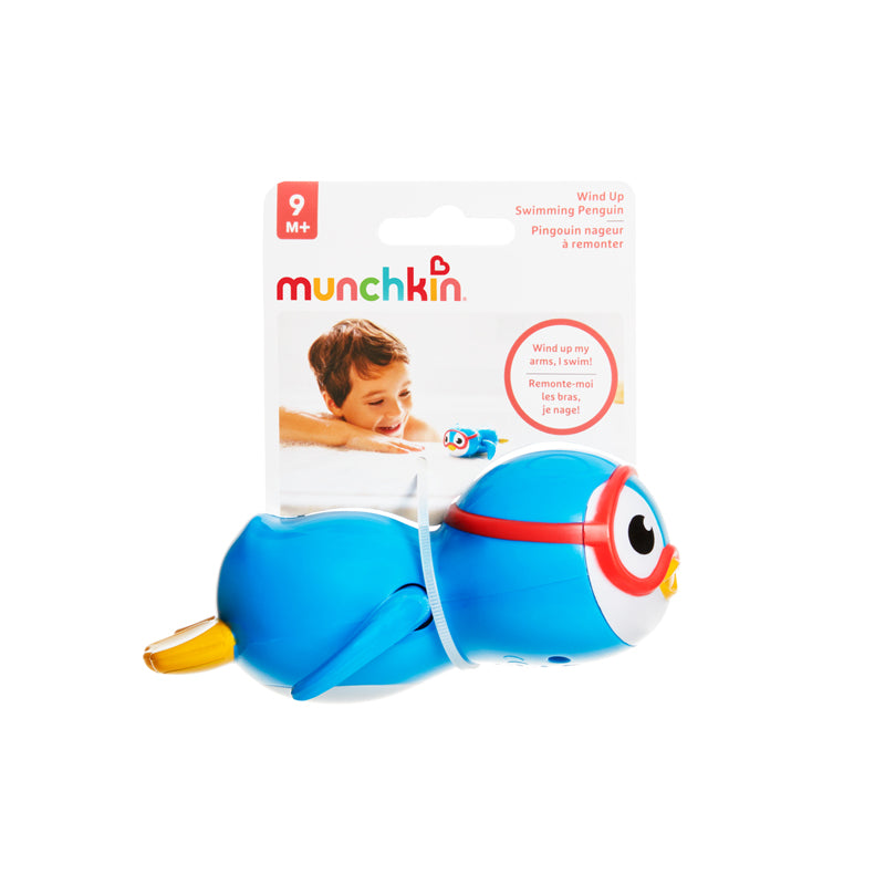 Munchkin Wind Up Swimming Penguin l Baby City UK Stockist