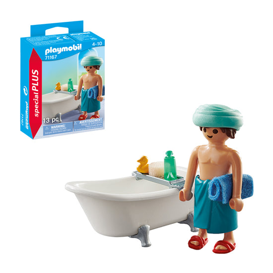Playmobil Special Plus - Man In Bathtub l Baby City UK Stockist