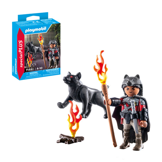 Playmobil Special Plus: Warrior With Wolf l Baby City UK Stockist