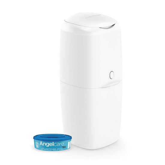 Angelcare Nappy Disposal System White at Baby City