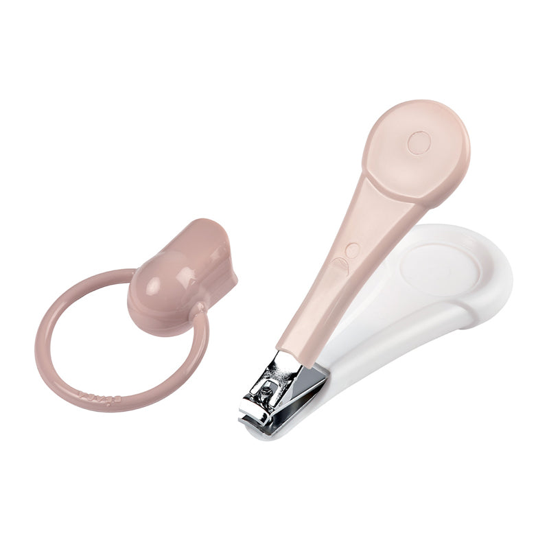 Béaba Baby Nail Clipper Pink at Baby City