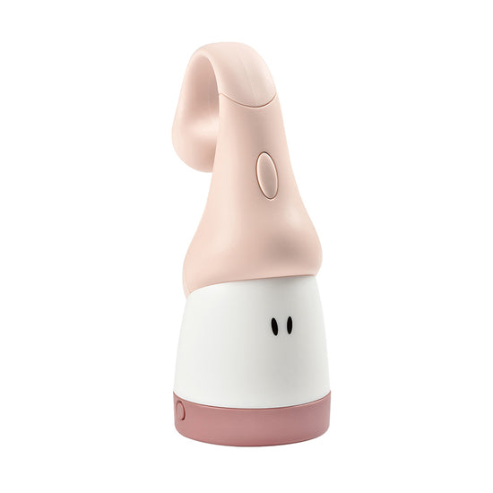 Béaba Pixie Torch 2-in-1 Portable Night Light - Chalk Pink at Baby City