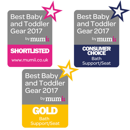 Baby City Stockist of Angelcare Soft-Touch Bath Support Aqua