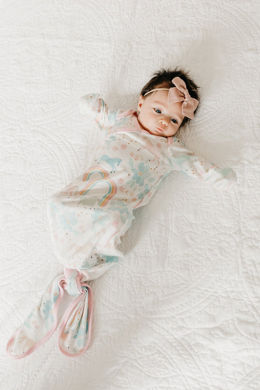 Copper Pearl Newborn Gown Whimsy l Baby City UK Retailer